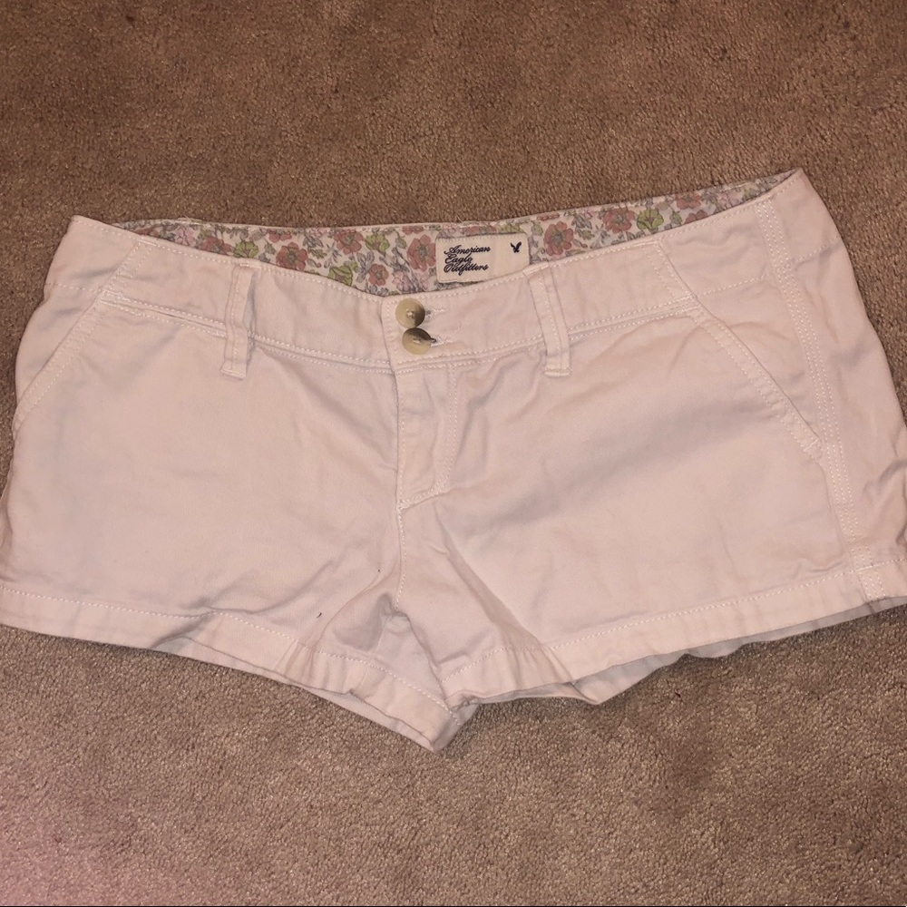 American Eagle white shorts!